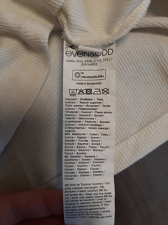 Top: Even & ODD Top Gr. L Weiss – Usato da Marthalen venduto da Jenny.Z 2