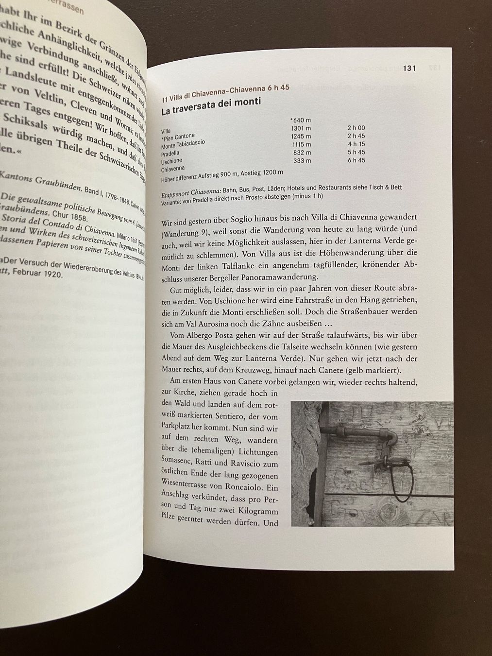 Libri: Bauer_Frischknecht: Wanderführer Bergell – Usato da Menziken venduto da timbuktu1001 5