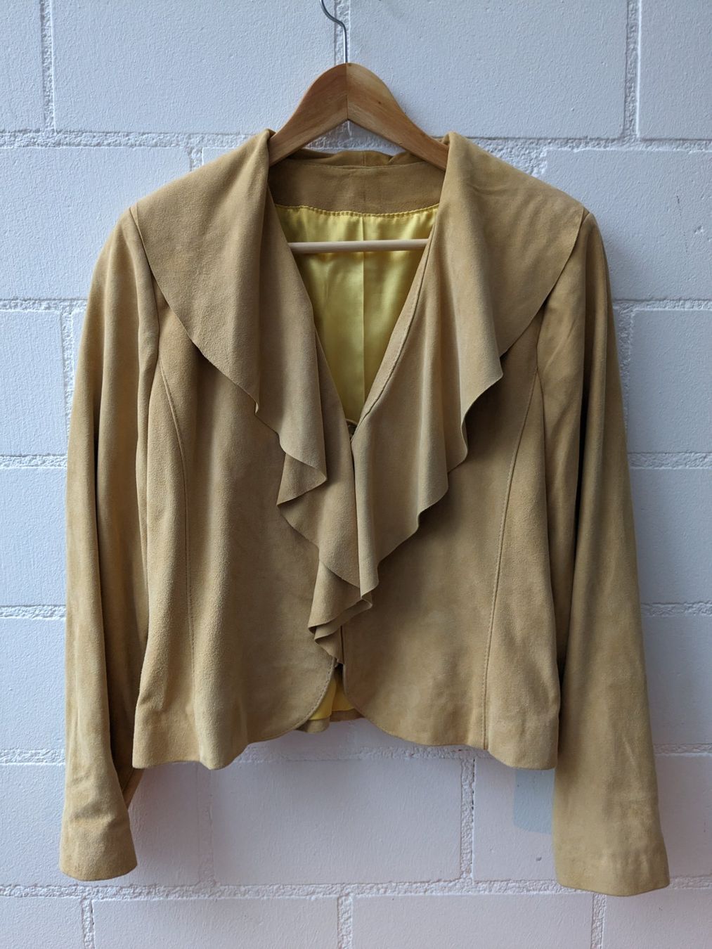 Jacken: Wildlederjacke von Ledermann Gr. 38/40. – Gebraucht aus Adliswil von bibuubib