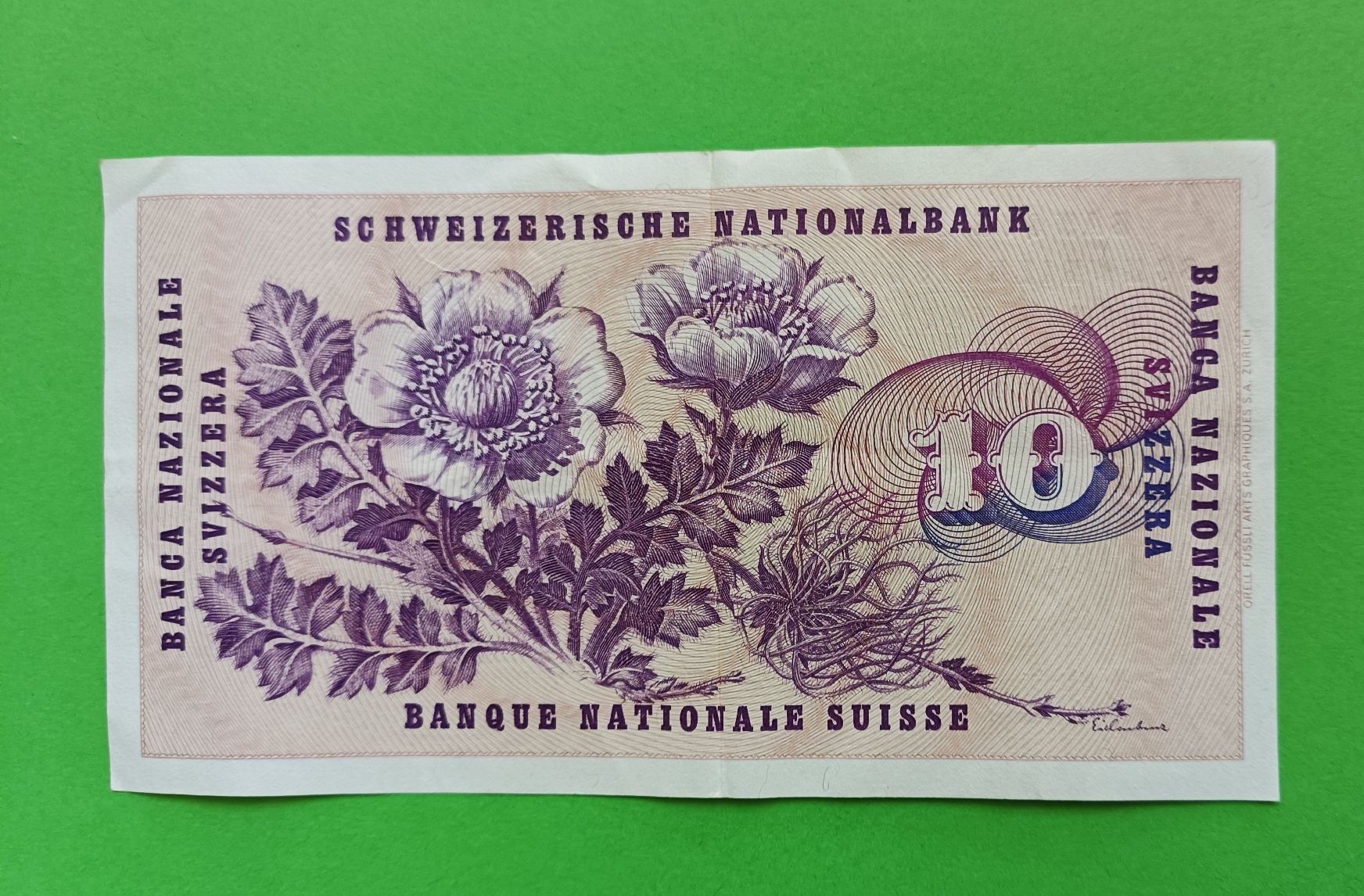 10 Fr. Banknote (Gebraucht) in Dietlikon für CHF 5 – mit Lieferung auf ...