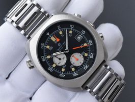Bucherer Chronographe, cal. Lemania 1340/Ω1040, vintage 70s