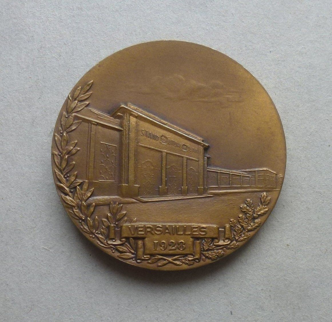 Medaglie: Bronze Medaille ++ Daniel Merillon Versailles 1928 – Usato da Walkringen venduto da Casablanca777 1