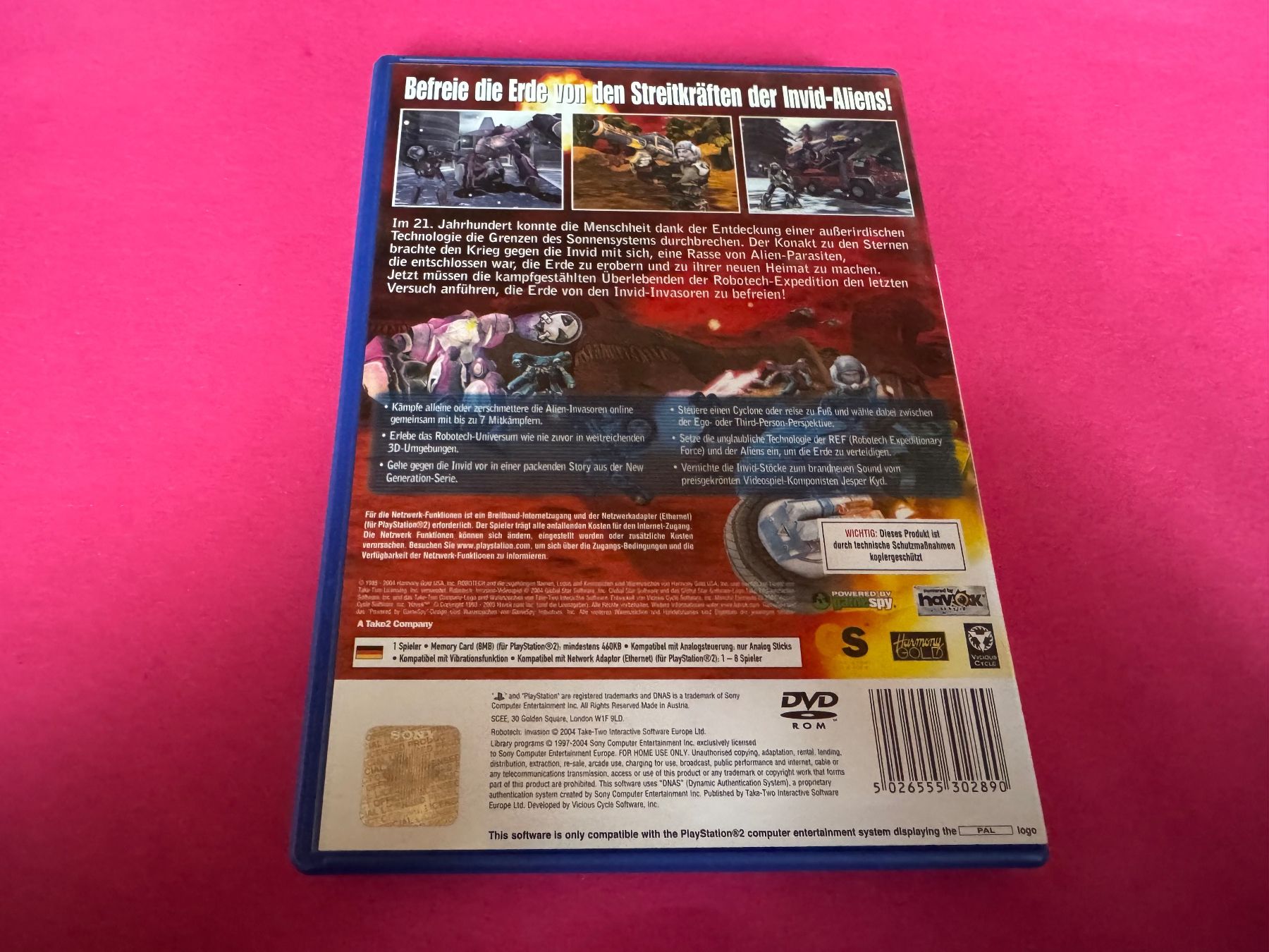 Sony Giochi: ROBOTECH INVASION SPIEL FÜR PS2 – Usato da Hägendorf venduto da Briansgameshop 2