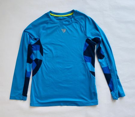 Sportshirt / Funktionsshirt blau Gr. 134-140