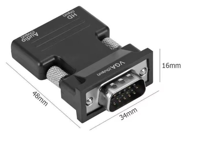 Unità & Adattatore: Mit HDMI-Buchse auf VGA-Stecker – Nuovo (secondo la descrizione) da Nidau venduto da EXP40 1