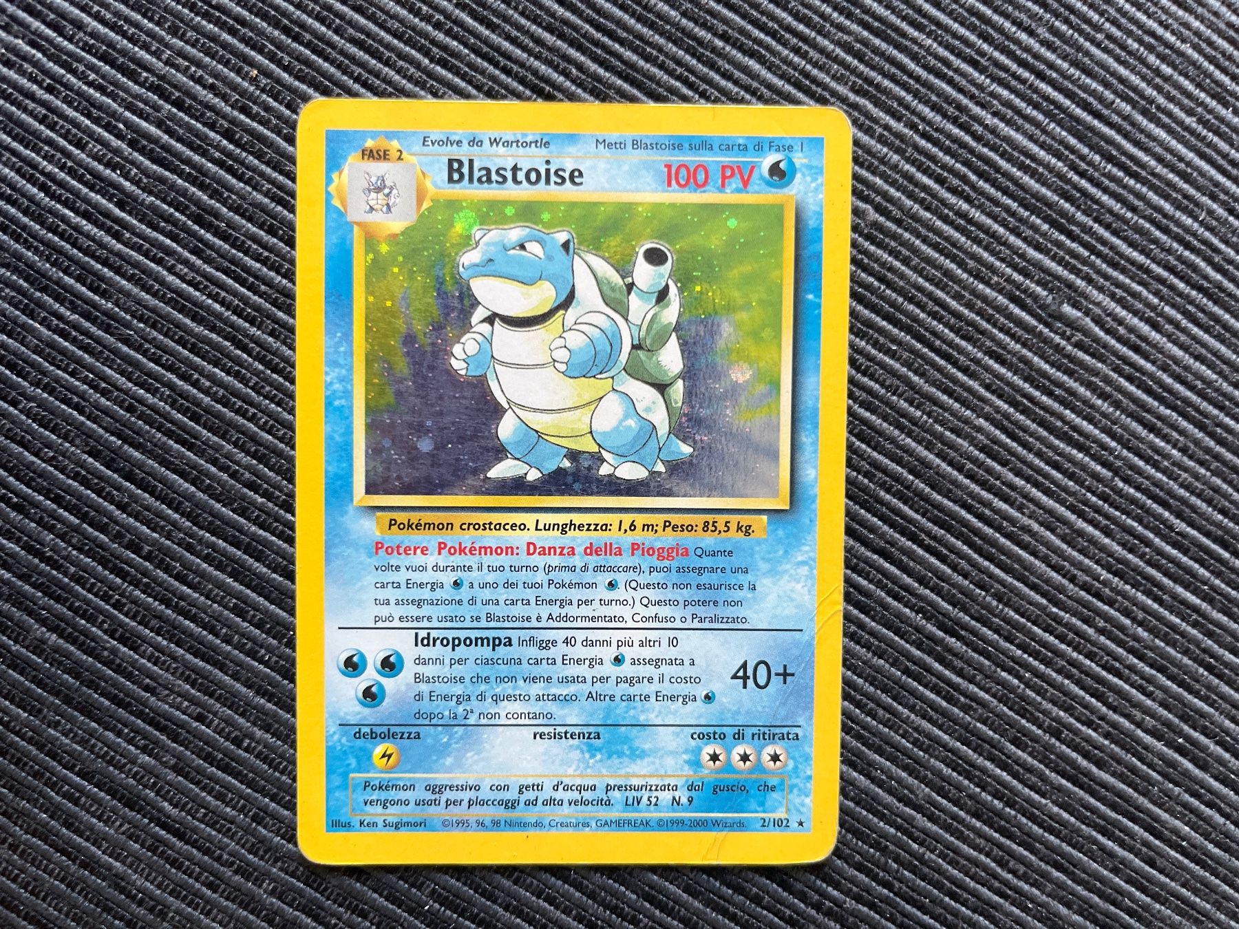 Pokémon Carte collezionabili: Pokemon Blastoise holo Base Set italienisch – Usato da Wabern venduto da Collectfun