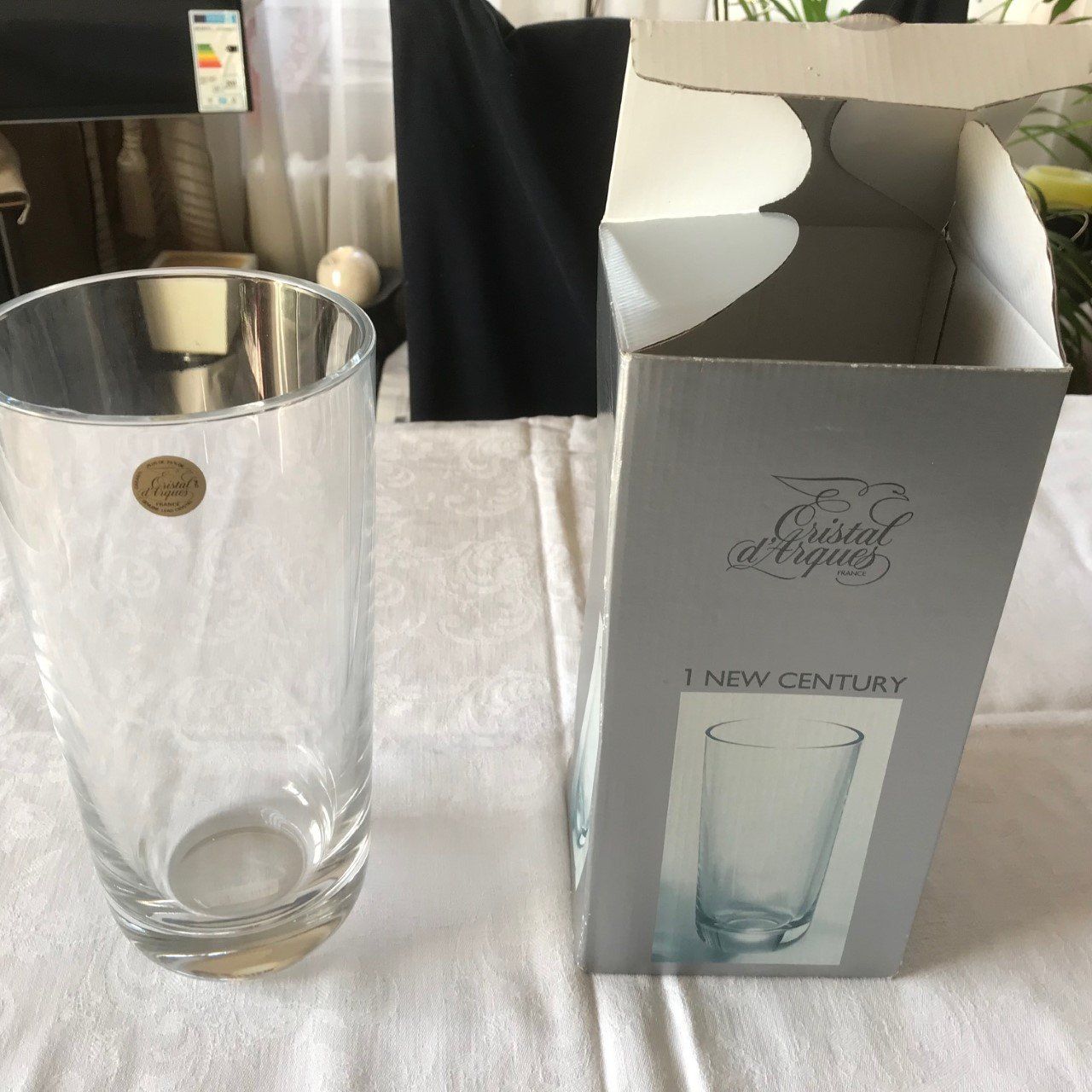 Vasi & Recipienti: VASE EN CRISTAL D’ARQES – Nuovo e nell'imballaggio originale da Genève venduto da Honeybird