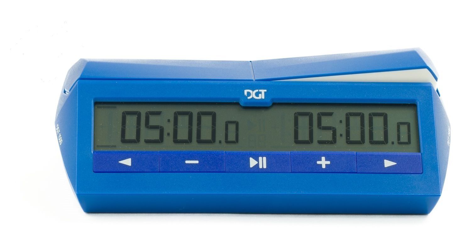 DGT Giochi: SCHACH UHR- DGT 1500- BLAU – Nuovo e nell'imballaggio originale da Chur venduto da Artona0903 5
