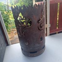 Feuertonne aus Gasflasche
