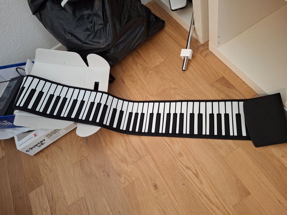 Tragbares digitales Keyboard, Roll-up-Piano (Gebraucht) in Zürich für ...