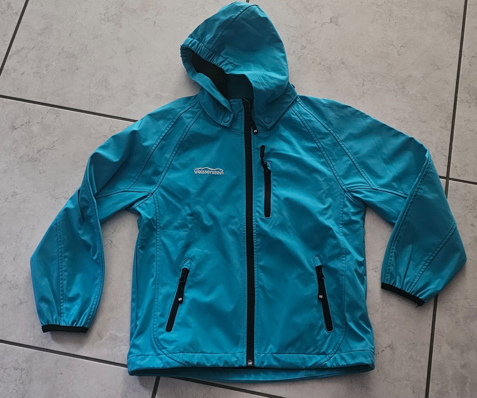 Giacche & Cappotti: Windjacke " Weissenstein" Gr.128/ türkis – Nuovo (secondo la descrizione) da Geuensee venduto da jes_9xyk