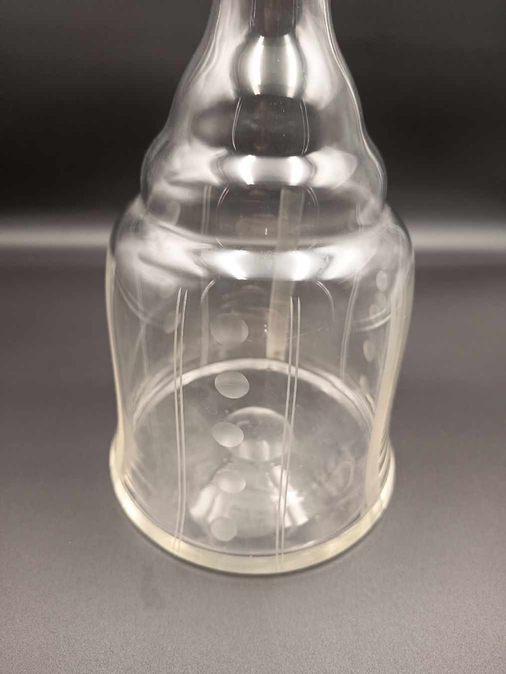 Caraffe: Glaskaraffe mit Schliffmuster Zustand gebraucht  – Usato da Wangen b. Olten venduto da crea_look 1