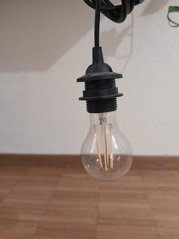 Ikea Lampadari & plafoniere: Deckenlampe Einfach Schwarz Ikea – Usato da Luzern venduto da Laraelena 1
