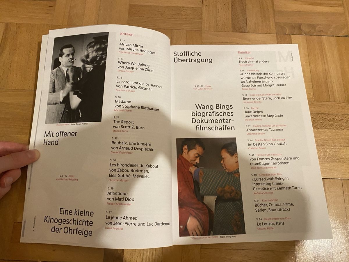 Riviste & Magazine: Filmbulletin Nr. 7 / 2019 – Nuovo (secondo la descrizione) da Zürich venduto da Wim-Broccoli 2