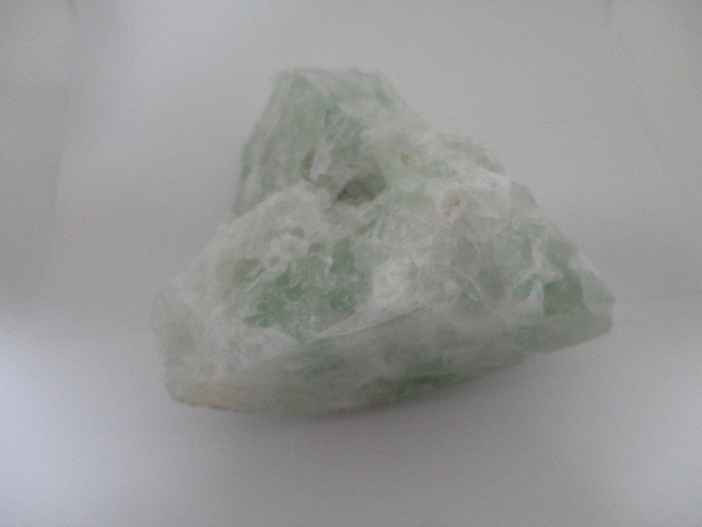 Minerali & Pietre curative: Fluorit roh grün Heilstein – Nuovo (secondo la descrizione) da Biberist venduto da Steine 2