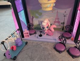 LPS Littlest Pet Shop Set mit Bühne in Paris