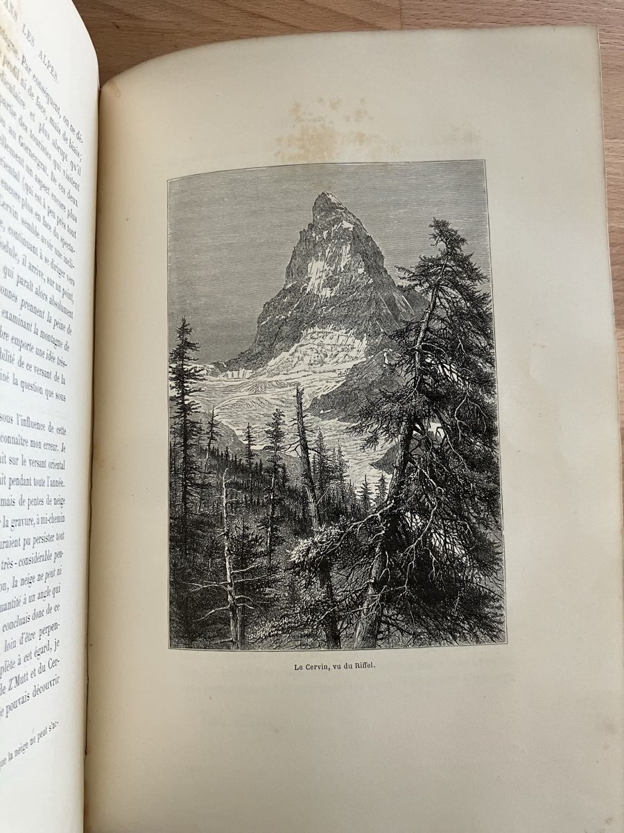 Libri: E. WHYMPER - Escalades dans les Alpes – Usato da Lausanne venduto da Willandco 6