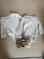 Baby Bodys langarm 2 Stk. und 3 Rutschsöckli