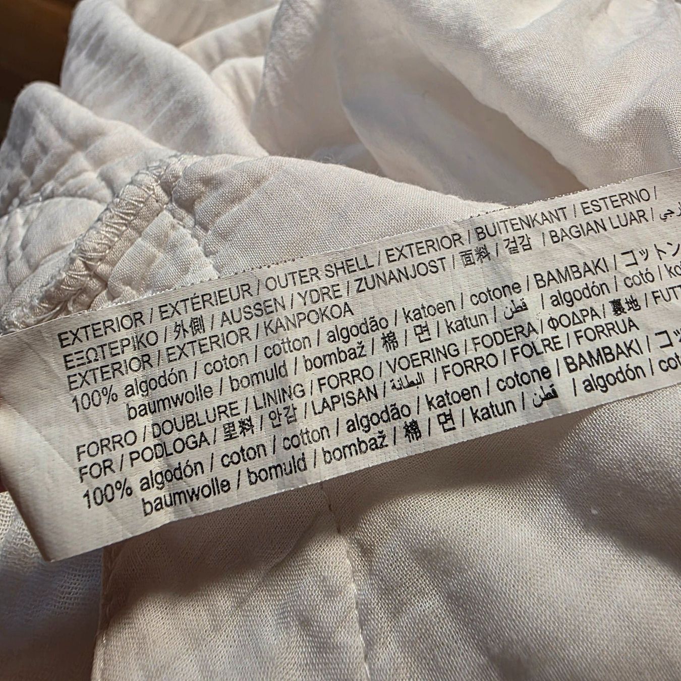 Vestiti: Sommerkleid Weiss Baumwolle Gr. S/M Midi – Usato da Wald ZH venduto da CapLux 9