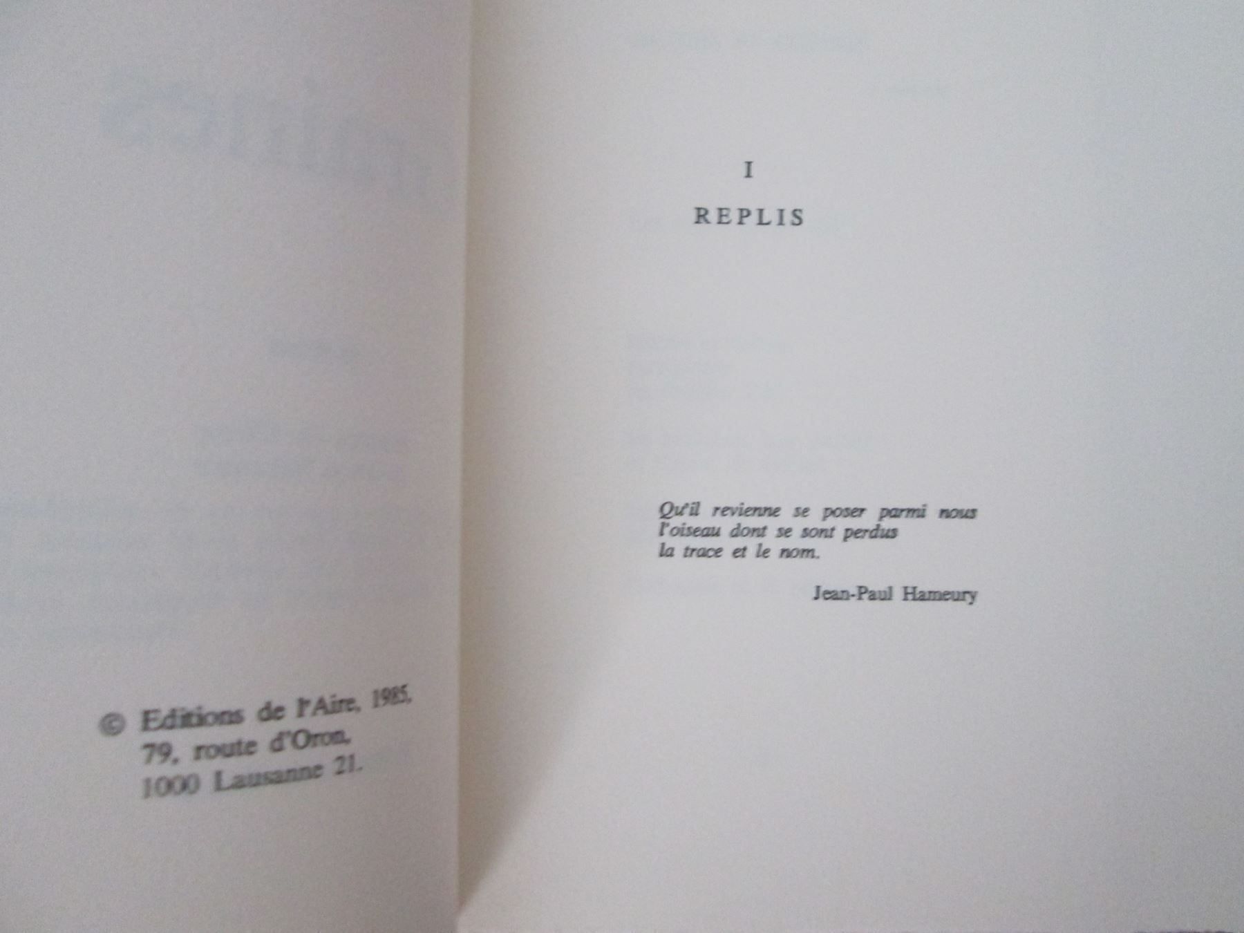 Libri: Graines - Poèmes – Usato da Neuchâtel venduto da Dualseele 2