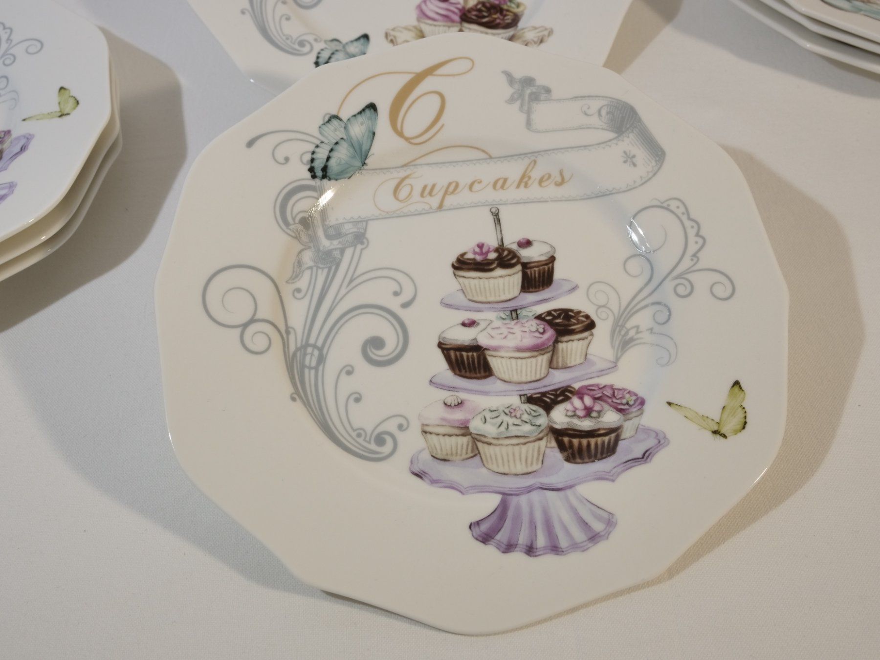 Migros Assiettes: 8 Dessert-Teller / Migros – D'occasion à Lustmühle par Glatisant 2