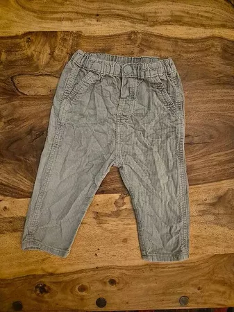 Cord Hose Grösse 86, schönes pastell Blau