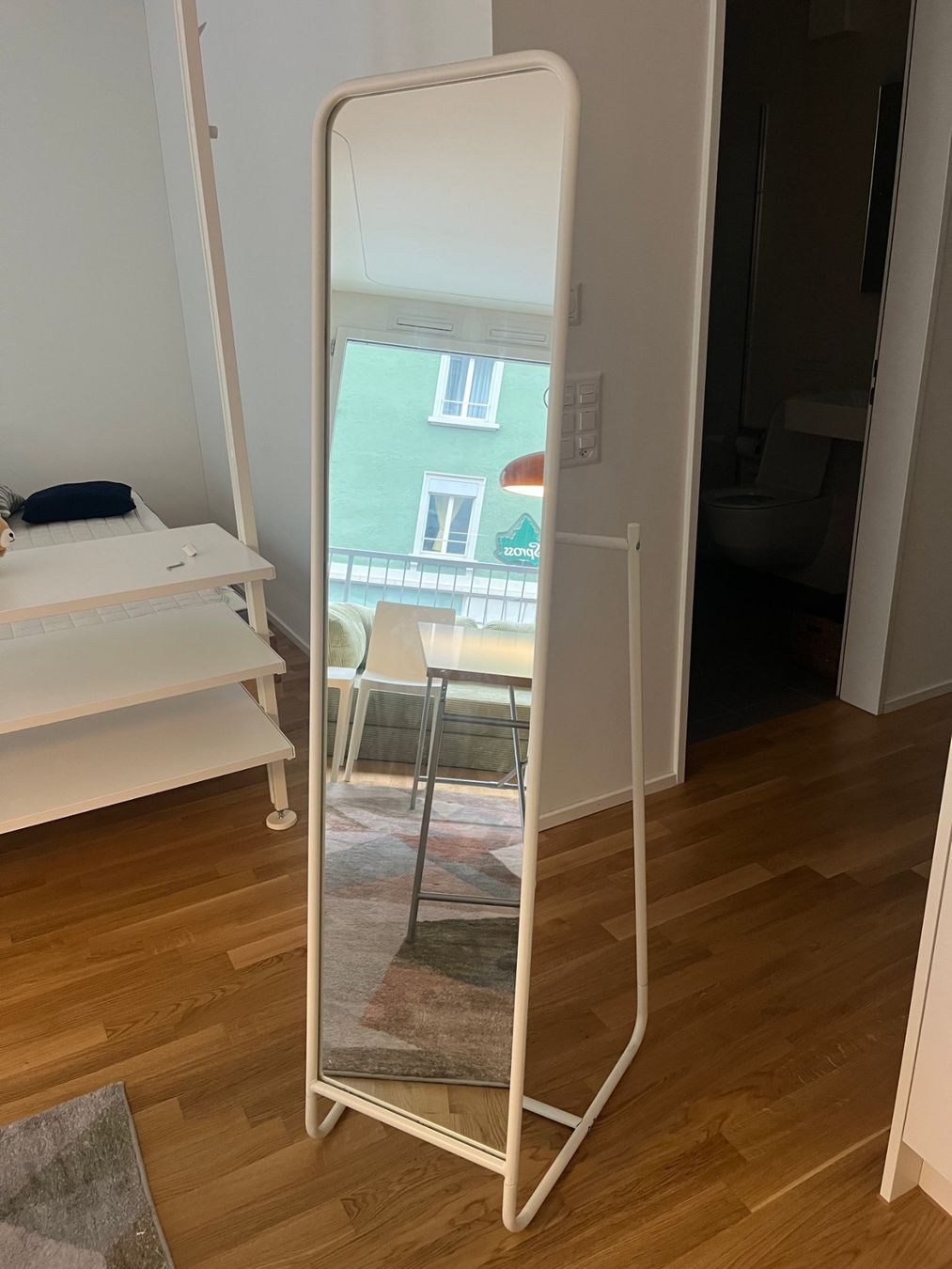 Ikea Spiegel: Standspiegel weiss neuwertig – Gebraucht aus Zürich von gub_t8tr 1