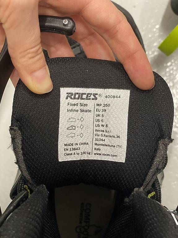 Inline-Skating & Rollschuhe: Inliner Roces Rollschuhe EU 39 – Gebraucht aus Stetten SH von ald_pz9n 1
