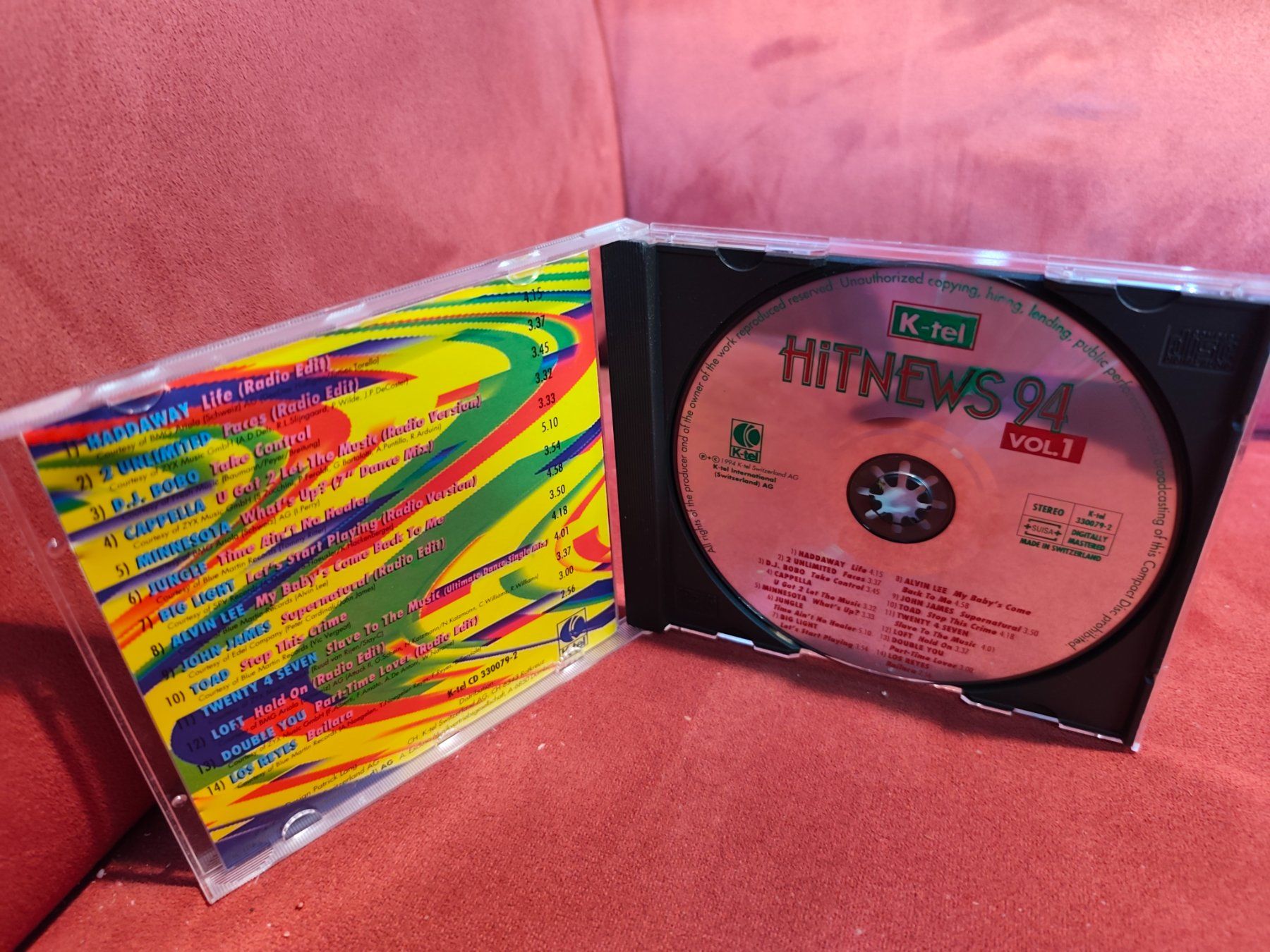 CD: Sampler Hit News 94 Vol. 1 – Usato da Zofingen venduto da noise123 2