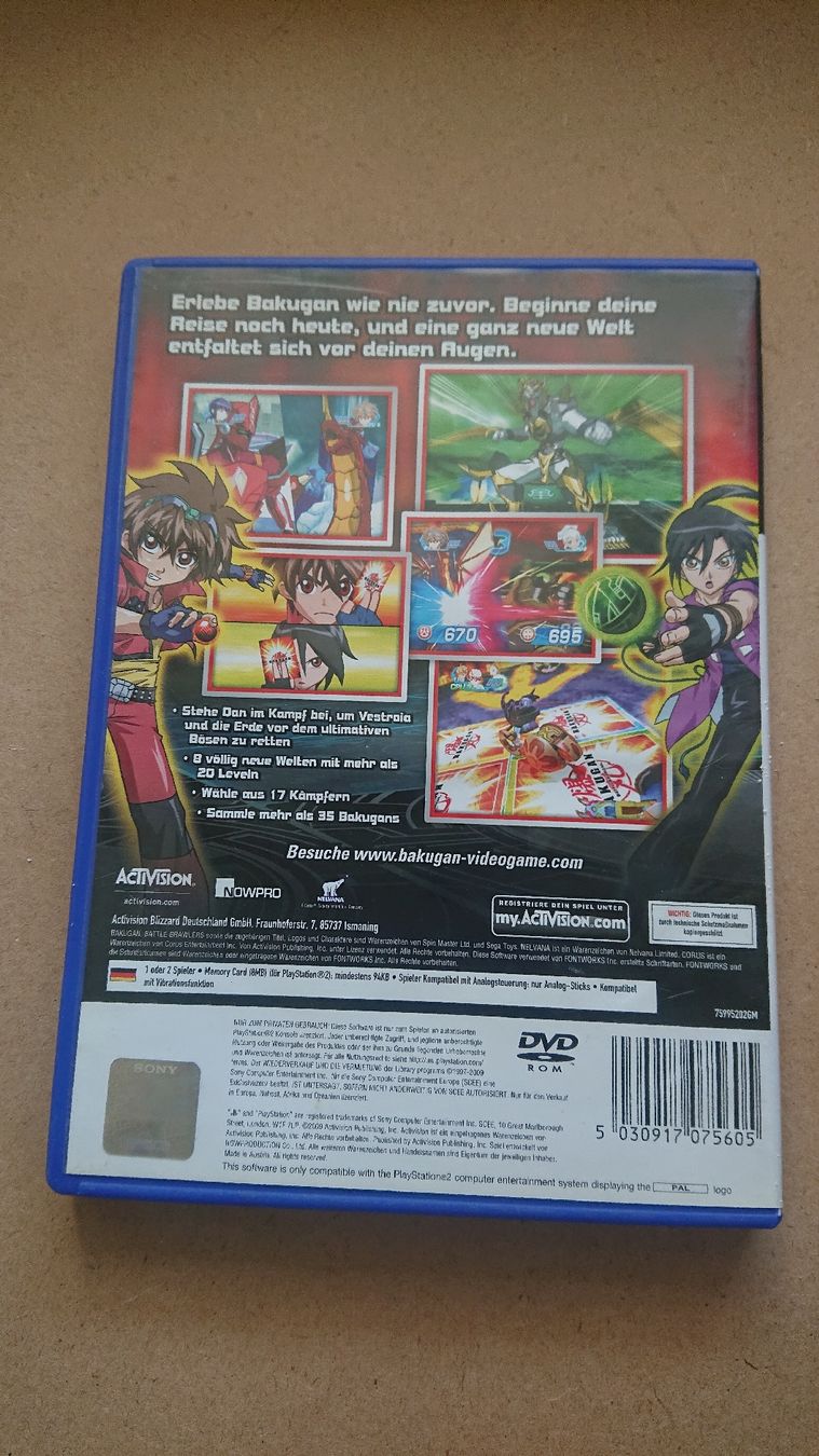 Giochi: Bakugan Battle Brawlers (PS2) - – Usato da Chur venduto da FreakofRarity 1
