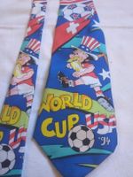 Cravate vintage Coupe du Monde USA 1994 - Leobeck 100% Soie