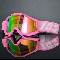 100% Motocross Brille Rosa Neuwertig