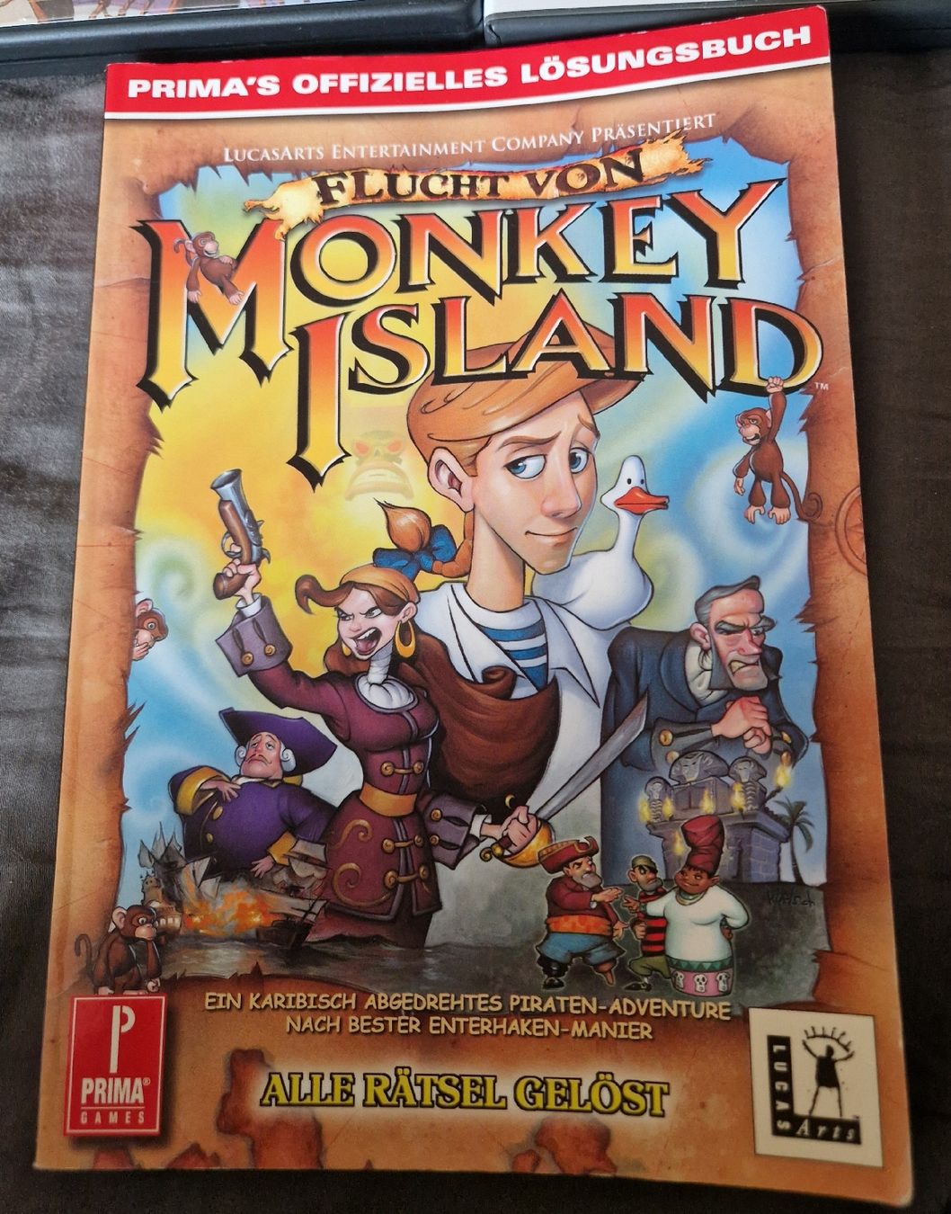 Spiele: Monkey Island 3 & 4 PC Games mit Lösungsbuch – Gebraucht aus Möhlin von Lyhme94 2