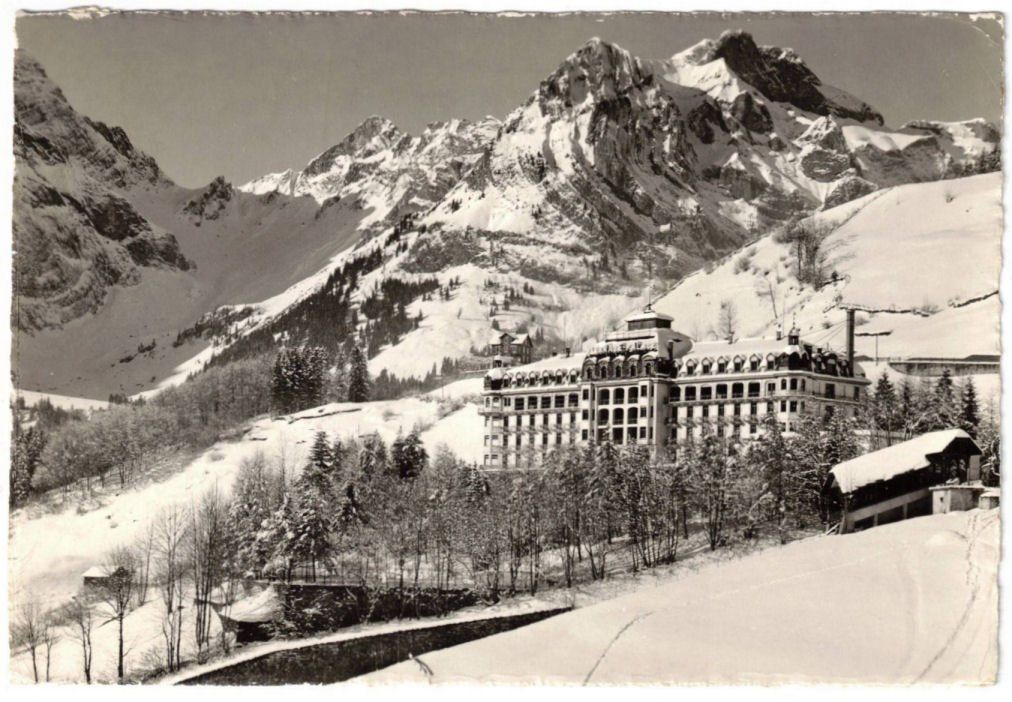 Cartoline postali: Engelberg - Standseilbahn Hotel Terrace – Usato da Binningen venduto da Mountainrider
