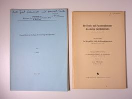 Konvolut, Sammlung, Lot: Geologie (Y)10 Hefte