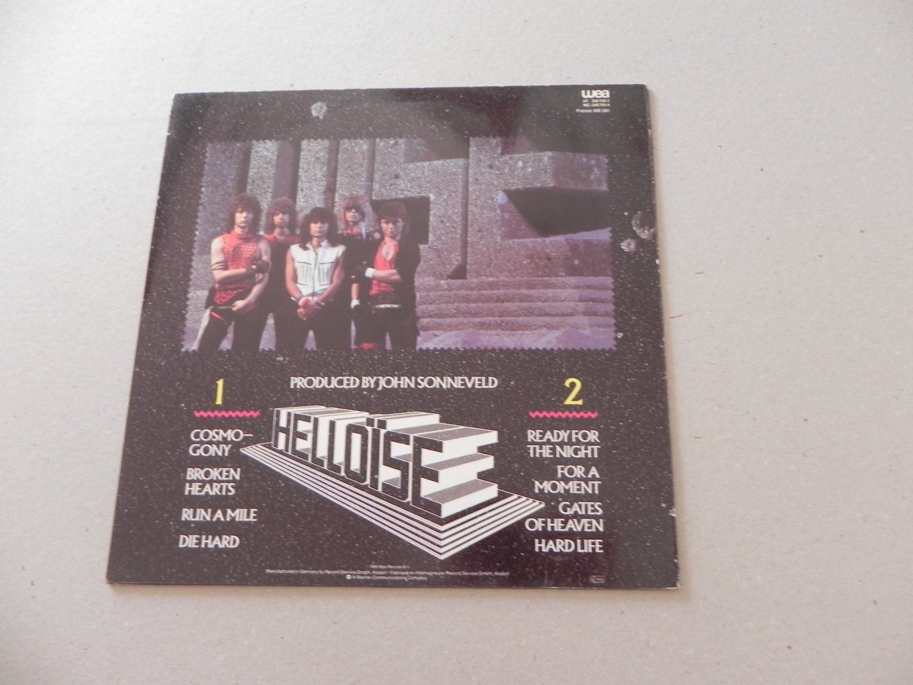 Dischi in vinile: LP Holland Hardrock Band Helloise 1985 – Usato da Siebnen venduto da krimsie 1