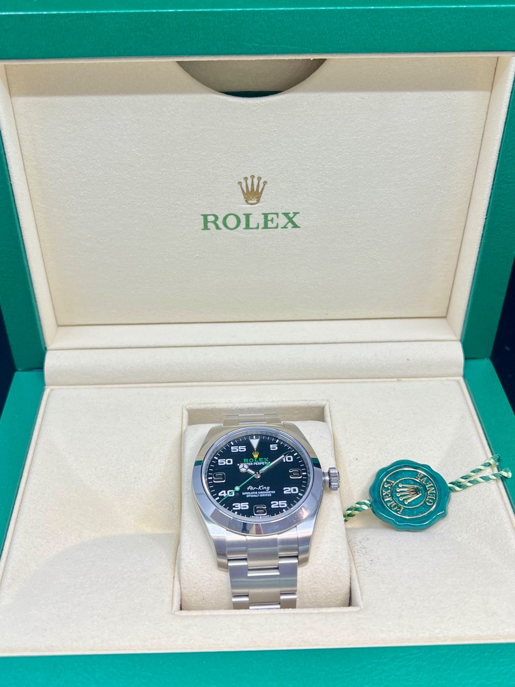 Rolex Uhren: Rolex Air-King 40mm Fullset – Gebraucht aus Sion von ROBY_ROBY_ROBY