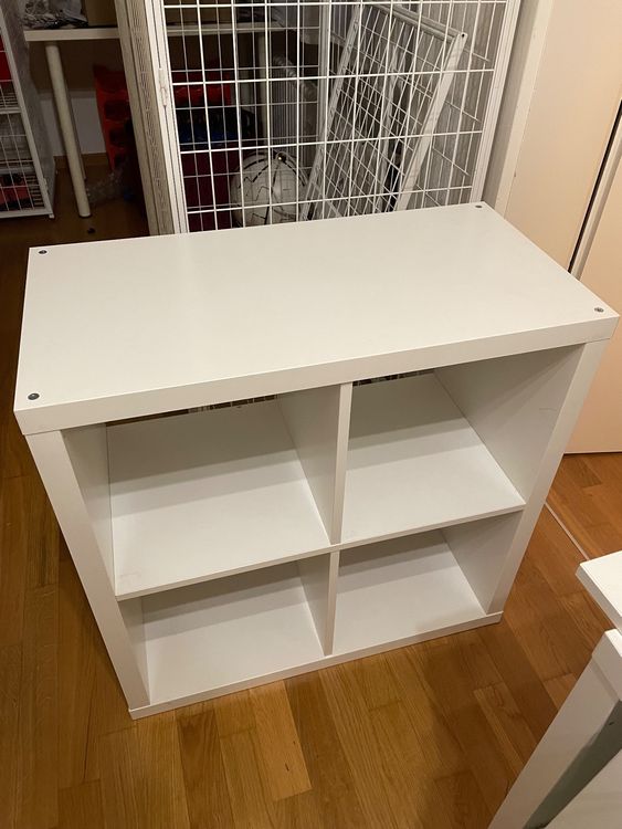 ikea kallax expedit regal in weiss Kaufen auf Ricardo