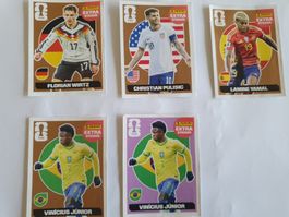 WM 2026 PANINI EXTRA STICKER 5 STÜCK