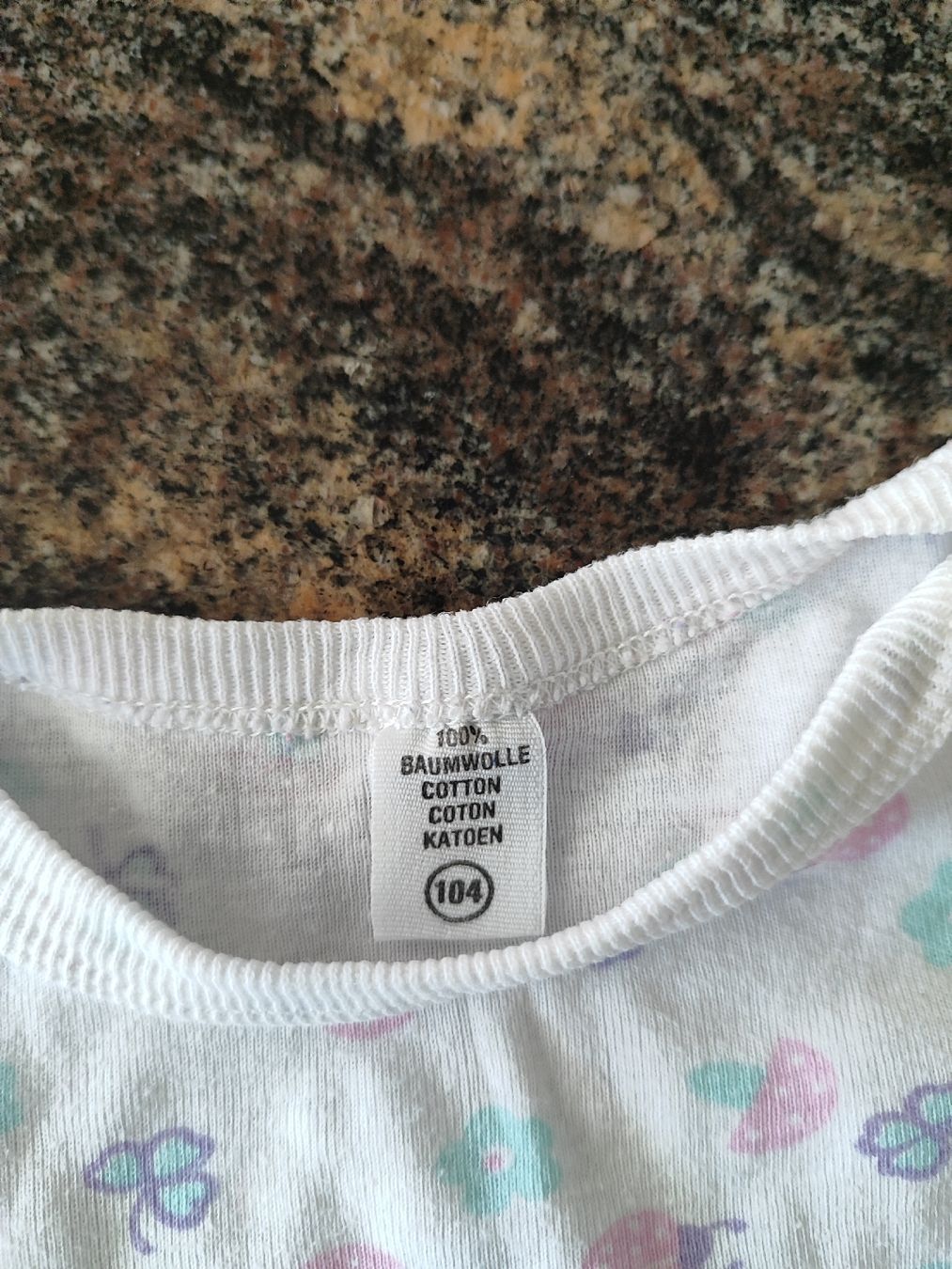 Biancheria intima: Body, Kurzarm, Gr.104, 100%Baumwolle – Usato da Madiswil venduto da marmotte63 1