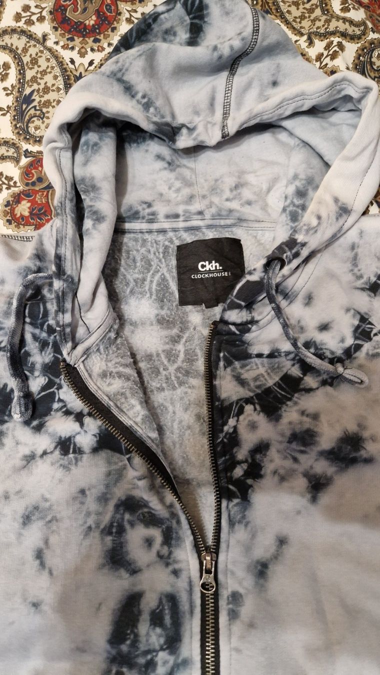 C&A Vestes: Graublaue Sweat-Kapuzen-Jacke – D'occasion à Oberengstringen par Asteroid56 1