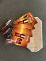 Make-up Set: Versch. Lippenstifte & Serum Proben & Trousse