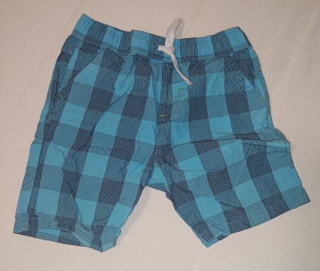 karierte Shorts, Grösse 92