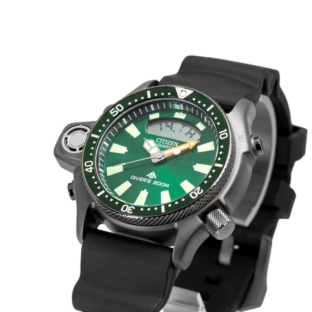 Citizen Uhren: Citizen JP2007-17X  Aqualand Green Special Ed. – Neu und originalverpackt aus Schindellegi von harveystore 8