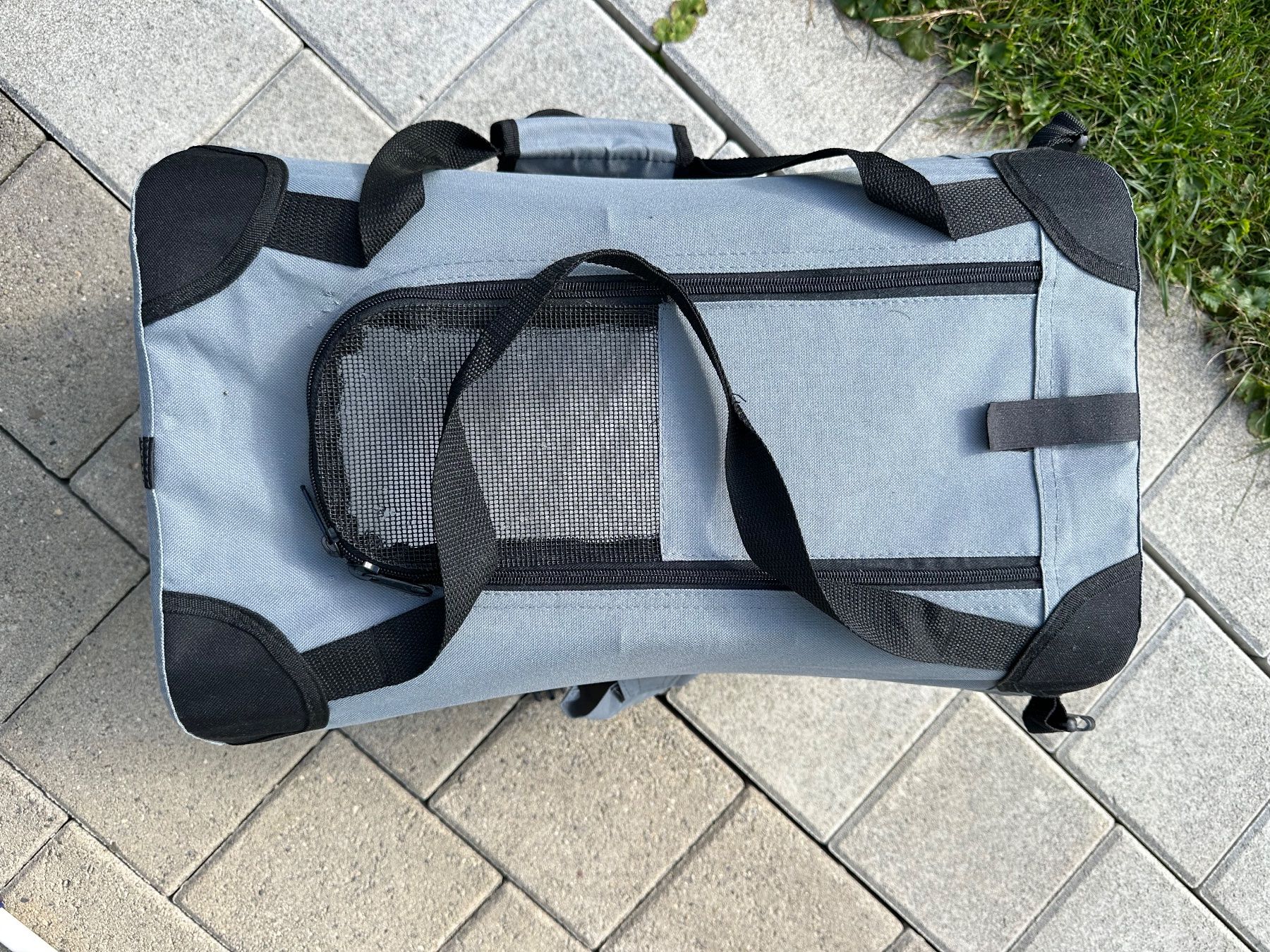 Gabbie, trasporto & Sicurezza: Praktische Transportbox für Hunde oder Katzen, Grau – Usato da Pfäffikon ZH venduto da bingo74 1