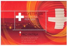 Bloc 100 ans/Jahre Pro Patria 2009 **