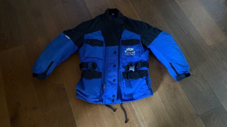 Motorradjacke IXS All Seasons Grösse XL blau/schwarz
