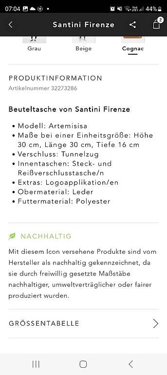Borse da donna: Tasche, Cognac - Neu – Usato da Wangen b. Olten venduto da Fafa6 3