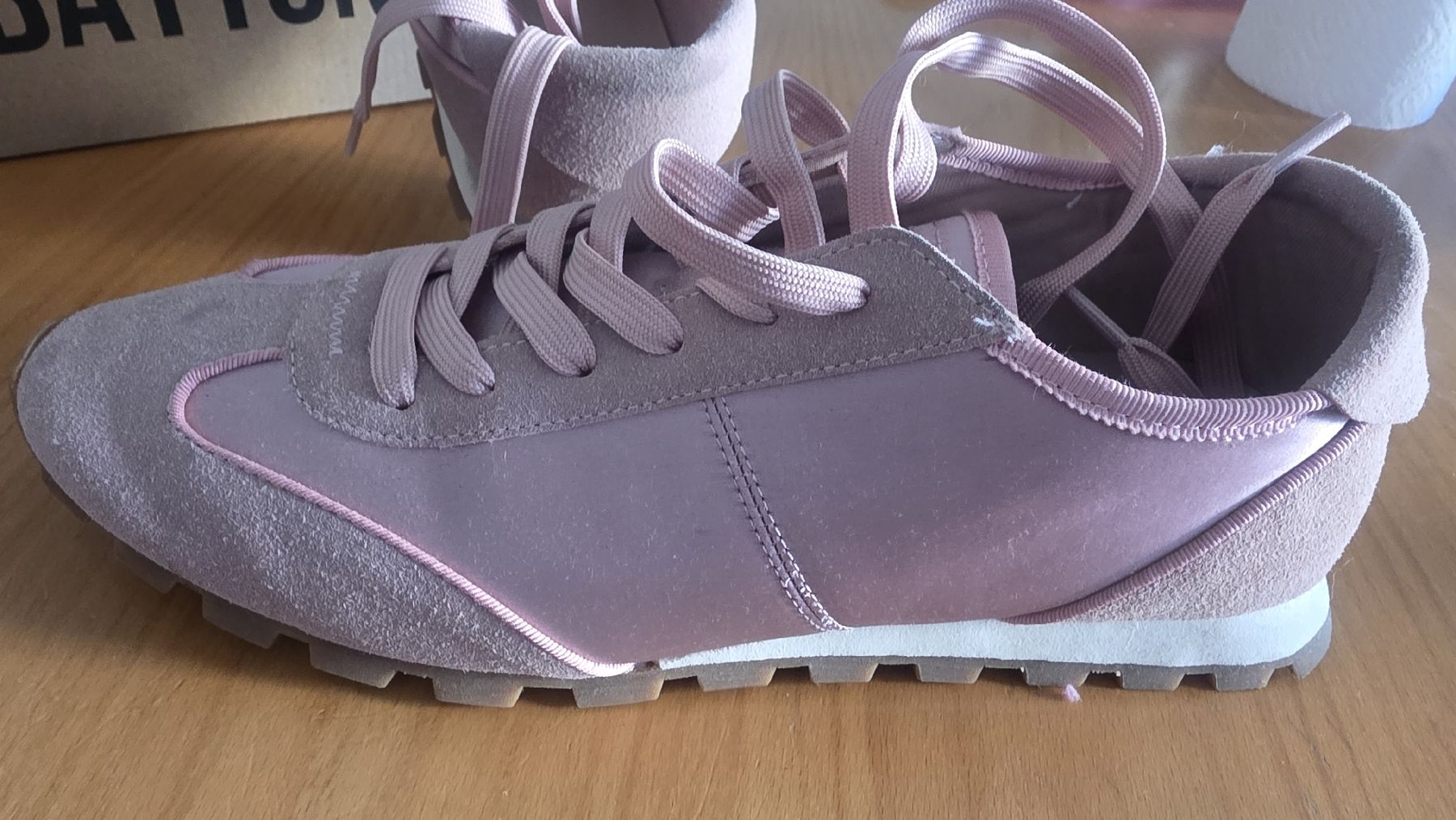 Scarpe da donna: Sneaker rosa Wildleder Optik Neu von Bata – Nuovo e nell'imballaggio originale da Binningen venduto da Hofka64 2