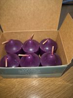 Partylite Votivkerzen 6 Stk. Pflaume Cognac